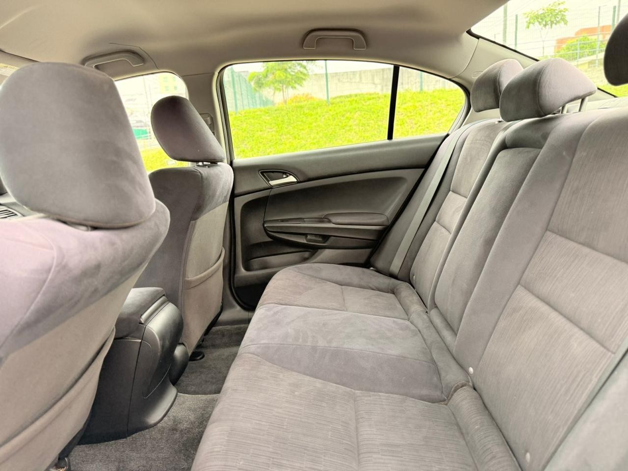 Honda Accord rear interior seating