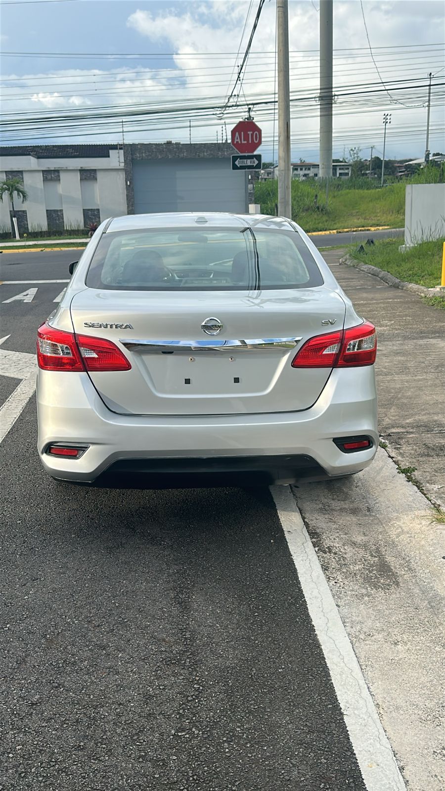 Nissan Sentra rear view